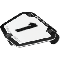 PUKY 9603 NUMBER PLATE white/black von Puky