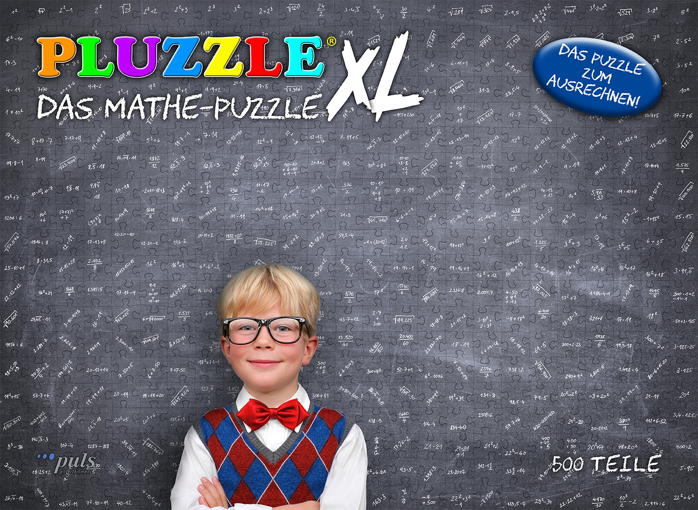 Puls Entertainment PLUZZLE XL - Das Mathe-Puzzle im Großformat 500 Teile Puzzle Puls-Entertainment-Puzzle-99999 von Puls Entertainment