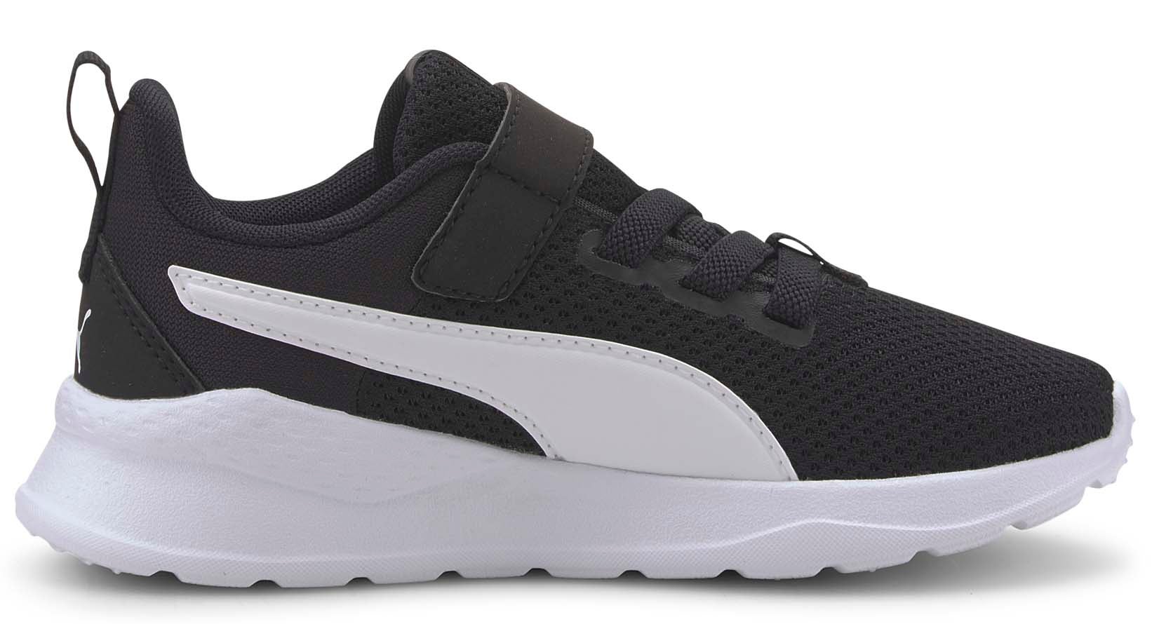 Puma Anzarun Lite AC PS Kinder Sneaker, Black/White, 30, Kinderschuhe von Puma