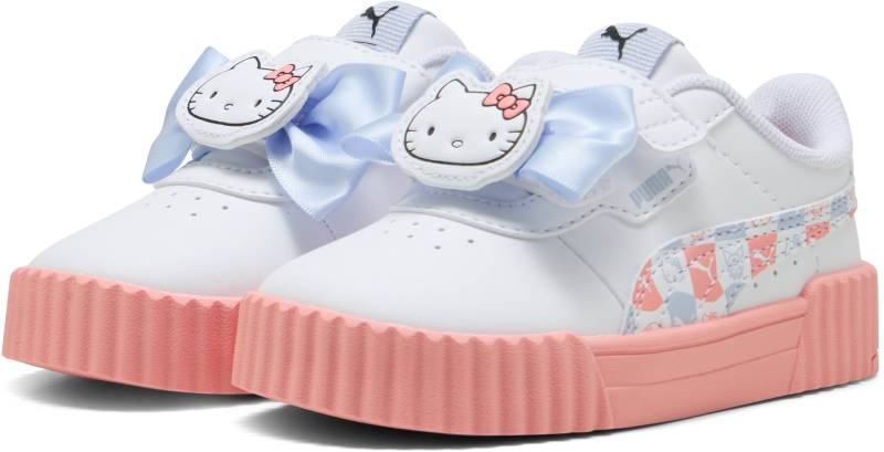 Puma x HELLO KITTY Carina 3.0 V Infant Kinder Sneaker, Weiß, 19, Kinderschuhe von Puma