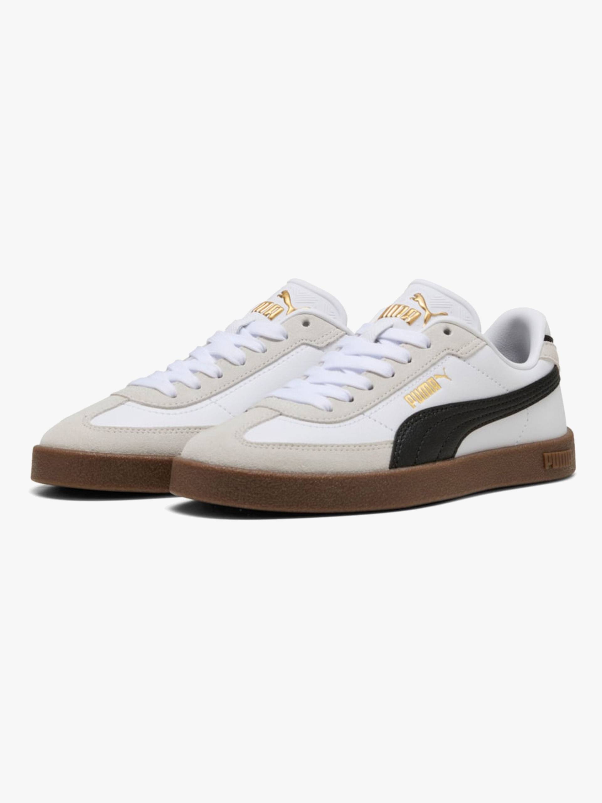 Puma Club II Era Jr Kinder Sneaker, White/Black, 37, Kinderschuhe Puma Club II Era Jr Kinder Sneaker, White/Black, 37, Kinderschuhe von Puma