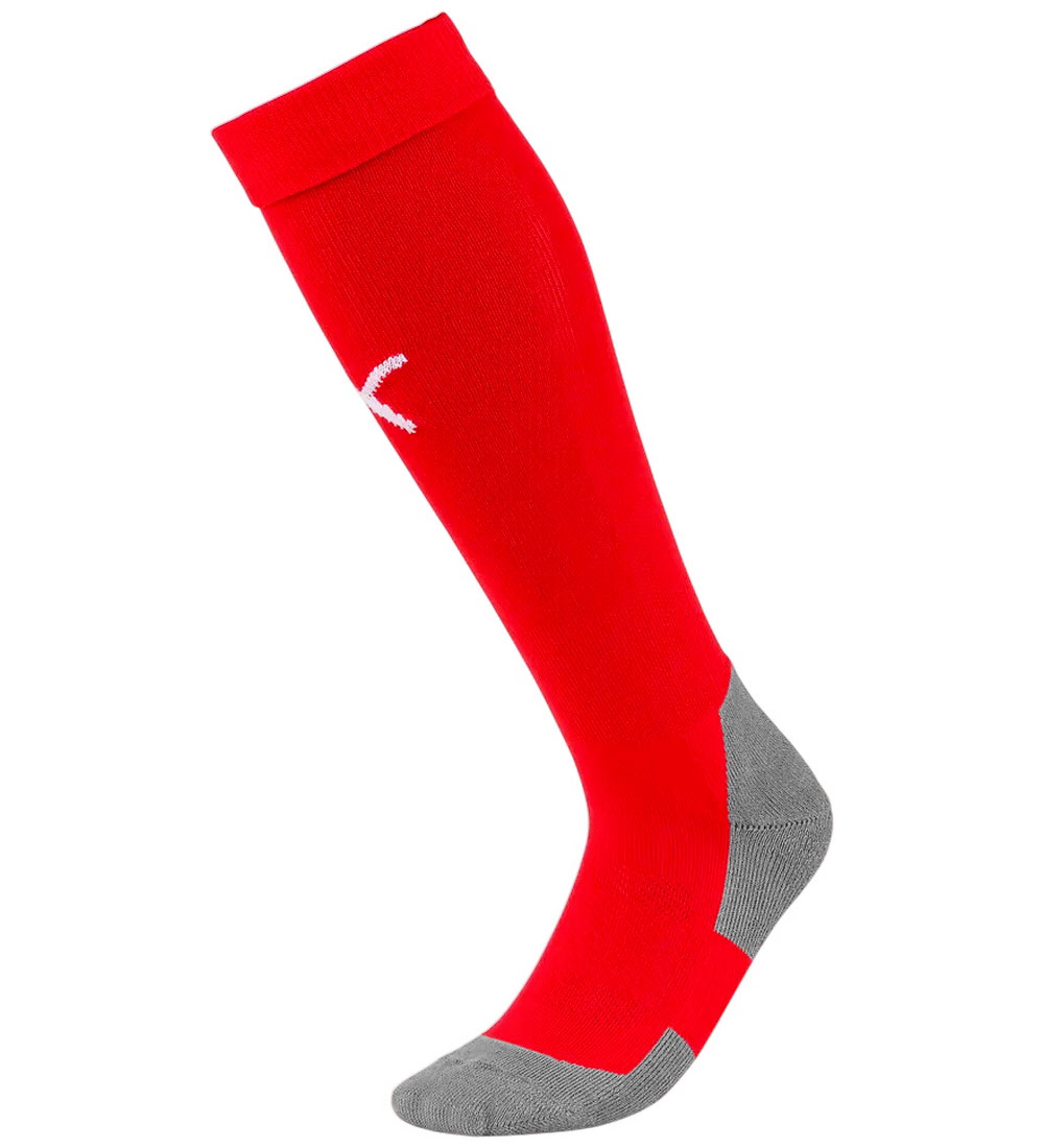 Puma Fußballsocken - Team Liga Core - Rot m. Weiß - Puma - 43/46 - Fußballsocken Puma Fußballsocken - Team Liga Core - Rot m. Weiß - Puma - 43/46 - Fußballsocken von Puma