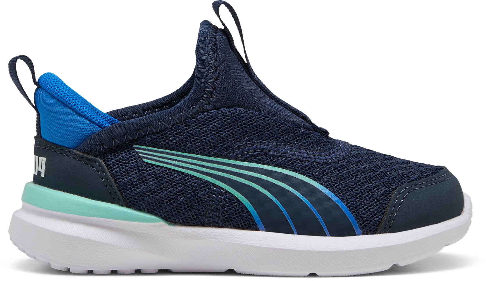 Puma Kruz Slip On Infant Kinder Sneaker, Blau, 23, Kinderschuhe von Puma