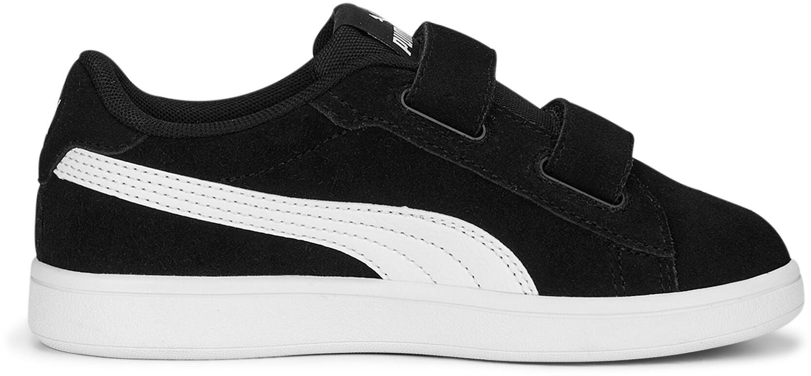 Puma Smash 3.0 SD V PS Kinder Sneaker, Black, 28, Kinderschuhe von Puma