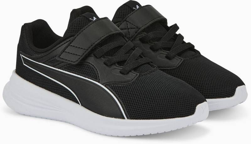 Puma Transport AC PS Kinder Sneaker, Black, 28, Kinderschuhe von Puma