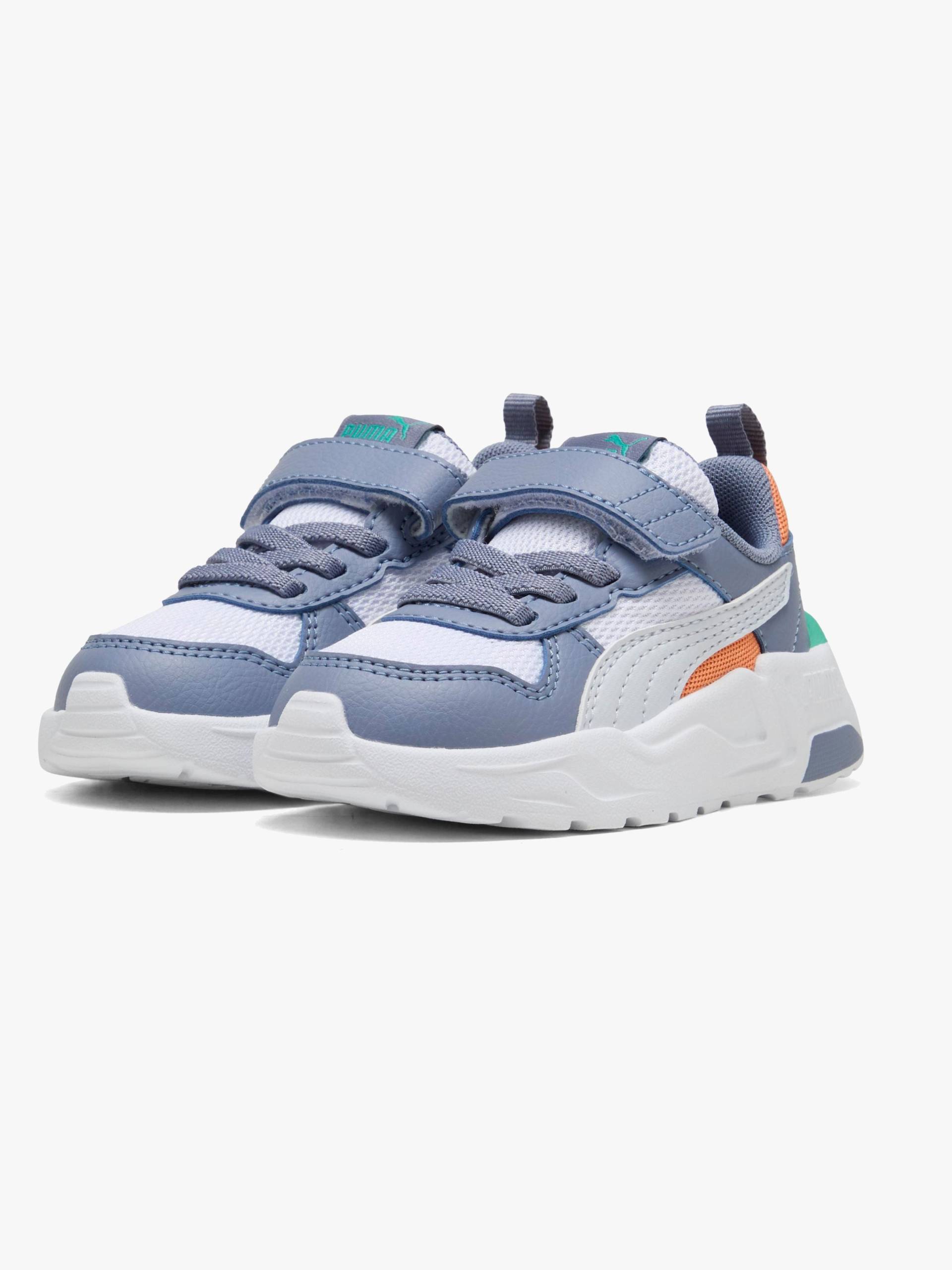 Puma Trinity 2 LT AC+ Infant Kinder Sneaker, White/Silver Mist, 25, Kinderschuhe Puma Trinity 2 LT AC+ Infant Kinder Sneaker, White/Silver Mist, 25, Kinderschuhe von Puma
