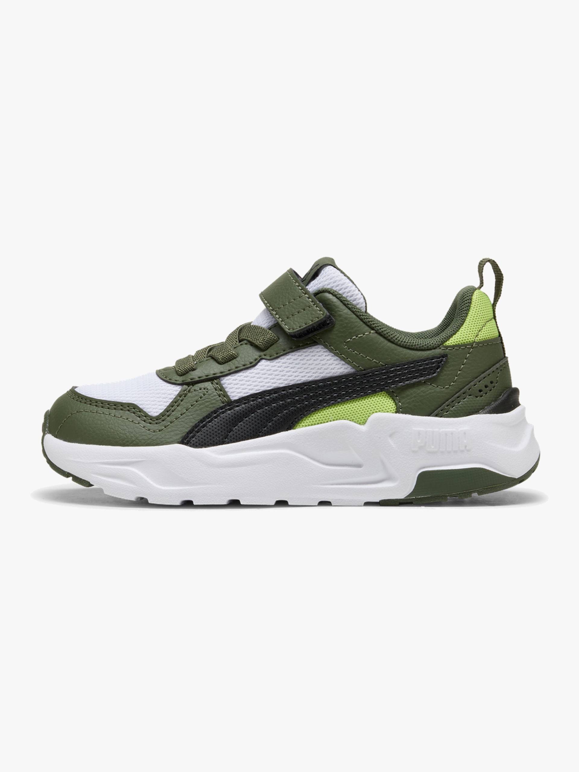 Puma Trinity 2 LT AC+ PS Kinder Sneaker, White/Moss Veil, 30, Kinderschuhe Puma Trinity 2 LT AC+ PS Kinder Sneaker, White/Moss Veil, 30, Kinderschuhe von Puma