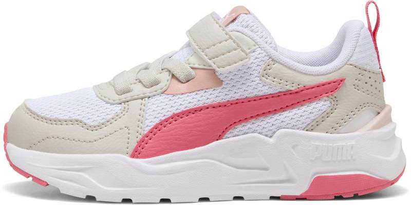 Puma Trinity Lite AC+ PS Kinder Sneaker, Weiß, 34, Kinderschuhe von Puma