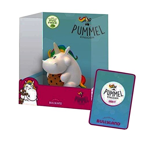 Pummel & Friends - Sammelfigur (mit Sammelkarte) - Pummeleinhorn (Flauschig) von Bullyland