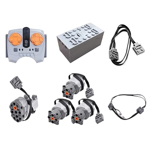 Purfresh Power Functions Set, Fernbedienung, Motor, Lithium-Box, Kompatibel mit Autos, Zug von Purfresh