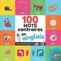 100 mots opposés en anglais: Imagier bilingue pour enfants: français / anglais avec prononciations von Purple Works Press