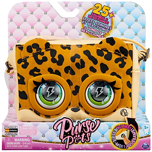 Purse Pets Leoluxe Leopard Tasche - Wird mit interaktiven Funktionen lebendig von Purse Pets