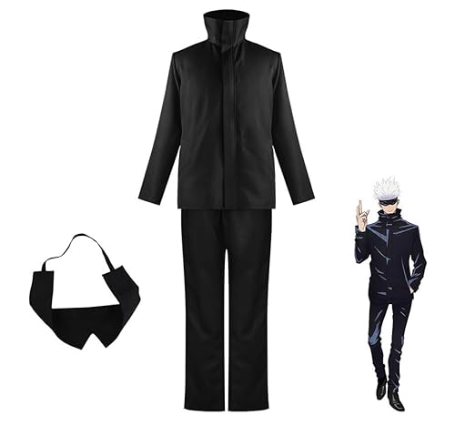 Puruuige Anime Itadori Yuji Cosplay Costume Ryomen Sukuna/Gojo Satoru/Fushiguro Megumi/Kugisaki Nobara School Uniform Outfits Anime Role-playing Suits Halloween Costume von Puruuige