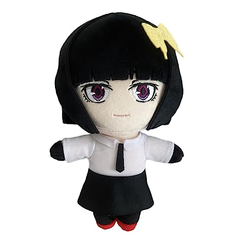 Puruuige Bungo Stray Dogs Plüschkissen Puppe Anime Charaktere Akiko Yosano, Anime Cartoon Niedliche Wurfkissen Figur Plüsch gefüllt weich für Fans, 20 cm von Puruuige