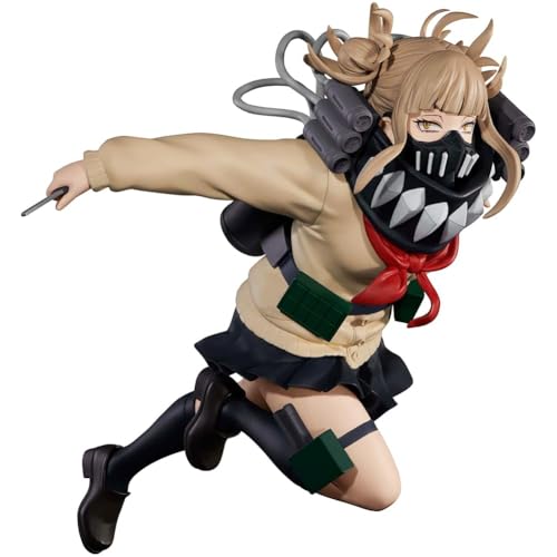 Puruuige MHA Figur Toga Himiko Anime Figur mit Maske Statue 11 cm PVC Handgefertigtes Modell Sammlerstück Desktop Ornamente von Puruuige