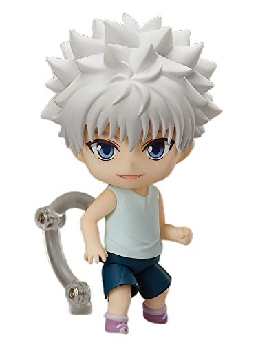 Puruuige Q Version Killua Zoldyck Figur Clayman Figur PVC veränderbares Gesicht bewegliche Figur Statue Ornamente von Puruuige