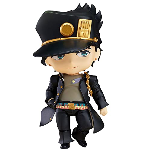 Puruuige Q Version Kujo Jotaro Figur Clayman Figur PVC Wechselbares Gesicht Bewegliche Figur Statue Ornamente von Puruuige