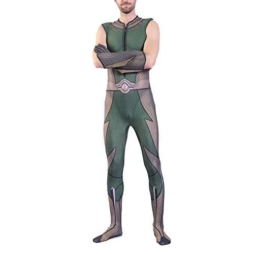 Puruuige The Boys Cosplay Costume Set The Deep Cosplay Outfits Set Cartoon Jumpsuit Bodys for Kids Adult von Puruuige