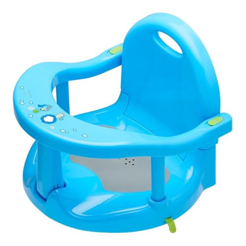 Baby-Badesitz | Baby-Badewannen-Stützsitz Mit Rutschfester Matte | Faltbarer Baby-Badewannensitz Mit Saugnäpfen | Tragbarer, Rutschfester Baby-Badestuhl Für Kinder Von 6–18 Monaten, Ergonomisch von Puwaiio