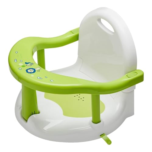 Baby-Badesitz | Baby-Badewannen-Stützsitz Mit Rutschfester Matte | Faltbarer Baby-Badewannensitz Mit Saugnäpfen | Tragbarer, Rutschfester Baby-Badestuhl Für Kinder Von 6–18 Monaten, Ergonomisch von Puwaiio