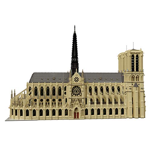 PuzzXfundty Architektonisches Meisterwerk: Notre Dame de Paris Modularer Baukasten (MOC-43974) - Perfekt für die Ausstellung und Sammlung(Designed by Stefano Mapelli) von PuzzXfundty