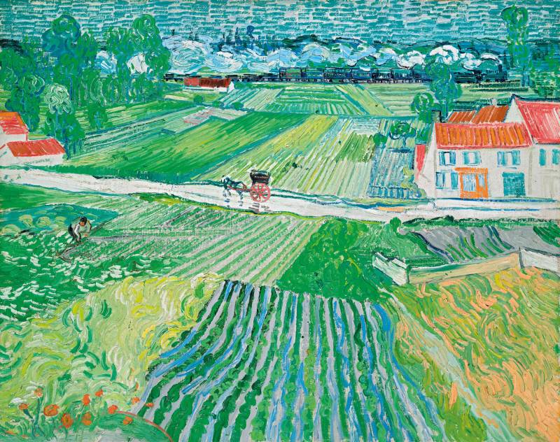 Puzzle Michèle Wilson Auvers-Landschaft 1000 Teile Puzzle Puzzle-Michele-Wilson-A1118-1000 von Puzzle Michèle Wilson