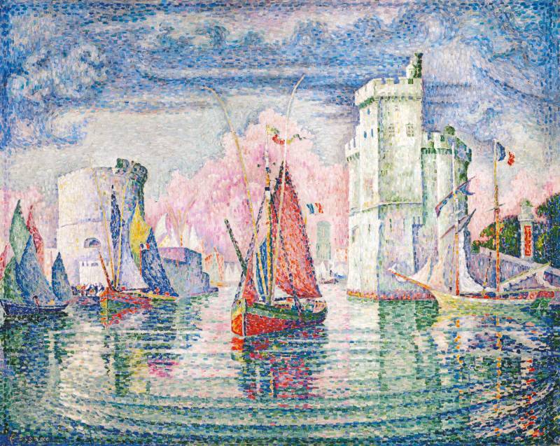 Puzzle Michèle Wilson Eingang zum Hafen von La Rochelle 900 Teile Puzzle Puzzle-Michele-Wilson-A1006-900 von Puzzle Michèle Wilson