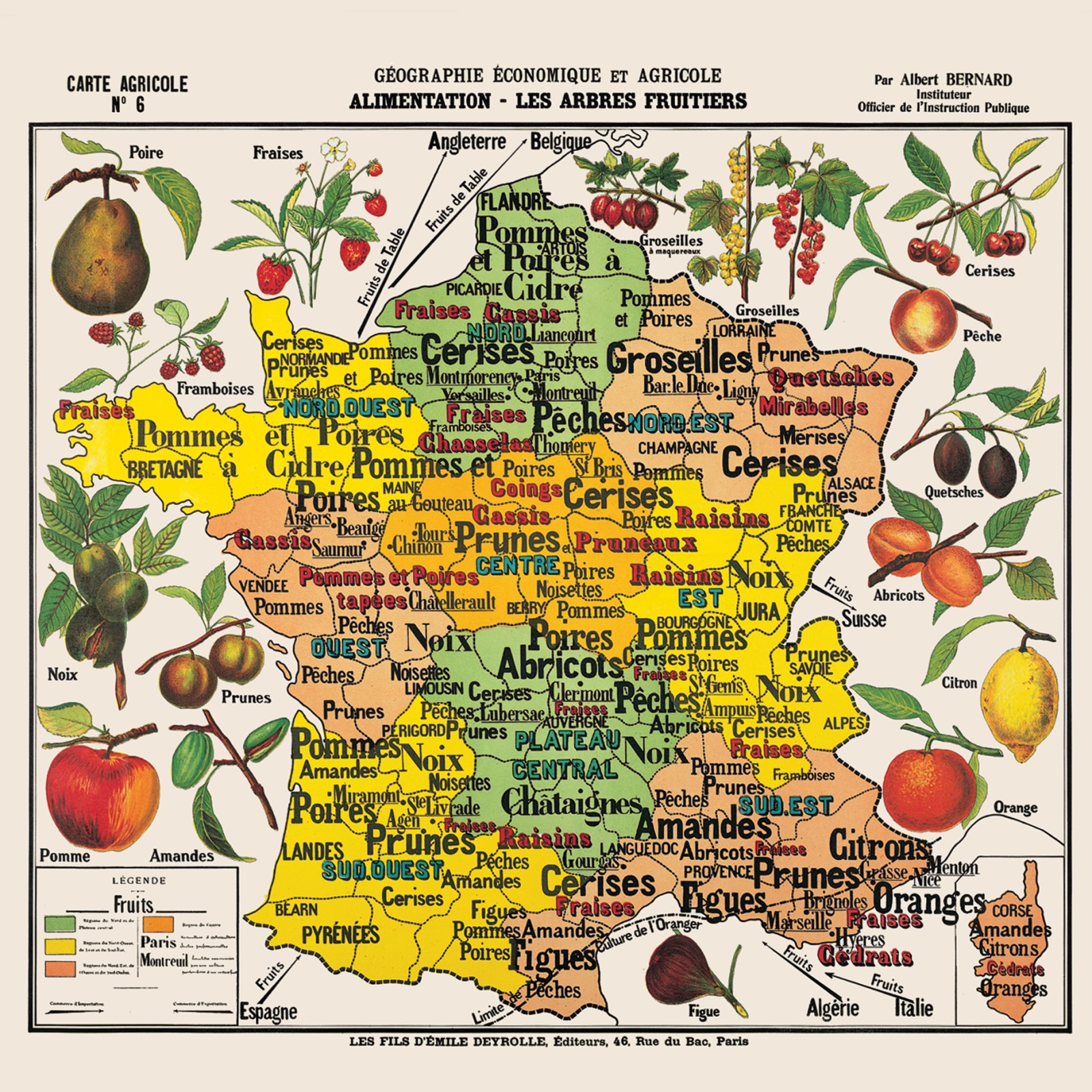 Puzzle Michèle Wilson Handgeschnittenes Holzpuzzle - Carte De France Des Fruits 100 Teile Puzzle Puzzle-Michele-Wilson-K111-100 Puzzle Michèle Wilson Handgeschnittenes Holzpuzzle - Carte De France Des Fruits 100 Teile Puzzle Puzzle-Michele-Wilson-K111-100 von Puzzle Michèle Wilson