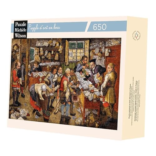 Puzzle Michèle Wilson - L'Avocat de Village de Brueghel - Holz - A1031-650 von Puzzle Michèle Wilson