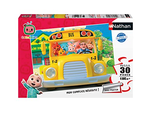 Puzzles Nathan 4005556861569 30-teiliges Bus Cocomelon Puzzle Kinder von Ravensburger