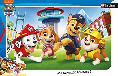 Ravensburger 4005556861842 Puzzle Cadre 15 pièces - Les chiots de la Pat’Patrouille Paw Patrol kinderpuzzle von NATHAN