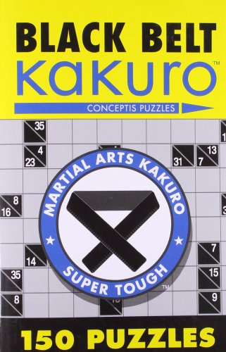 Puzzlewright Black Belt Kakuro von Puzzlewright