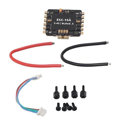 Pwshymi ESC Mini Firmware Controller FPV ESC 4 in 1 für FPV Drone Drohne Elektronischer Geschwindigkeitsregler von Pwshymi