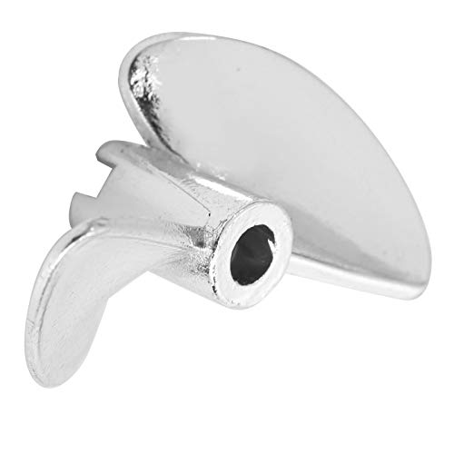 Propeller aus Aluminiumlegierung, UDI RC Boot Leichter Propeller mit Großem Schub für FeiLun FT016 FT007 FT012 FT009 FT011 FT010 FT016 für PC Ship Player (Silber S) von Pyhodi