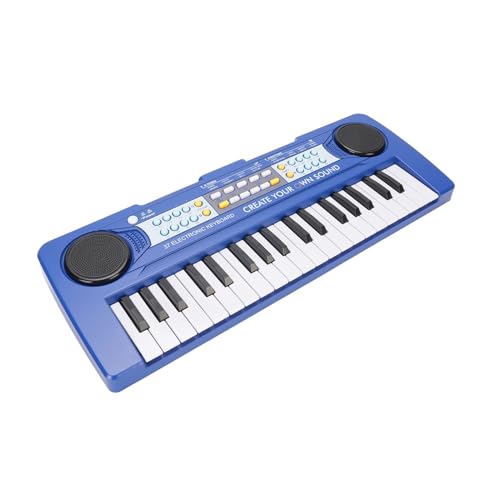 Pyhodi 37-Key-tragbare Klavier-Keyboard-Kinder Kinder, 8 Töne, 8 Rhythmen, 6 Demo-Songs, Elektrisches Tastatur-Kit für Anfänger, mit Klavierklängen, 2 Lautsprechern und von Pyhodi