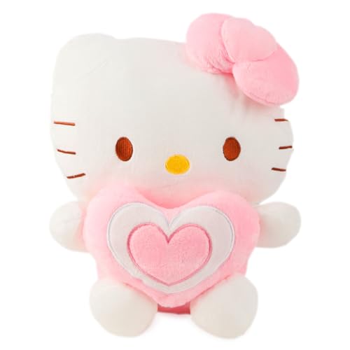 Pynvxo Ki-ty Plüsch, Cartoon Plüschtier, Plüsch Kuscheltier, Kawaii Kuscheltier, Anime Puppe Cute Plushies Spielzeug für Kinder Plush Toy von Pynvxo