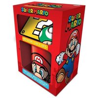 Super Mario (Mario) Gift Set (Mug, Coaster & Keychain) von Pyramid Europe GmbH