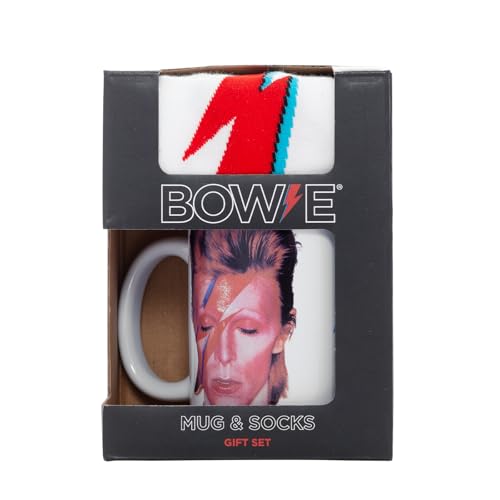 PYRAMID David-Bowie-Tasse Und Sockenset von Pyramid International