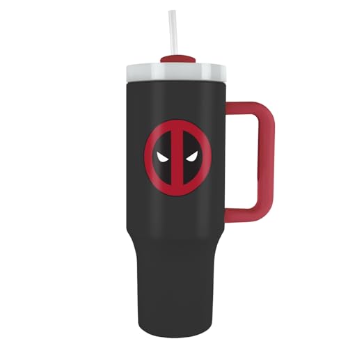 PYRAMID JUN192397 Deadpool (Symbol) 40oz/1200ML Tumbler Collectible, Multicolor, 1183 ml von Pyramid International