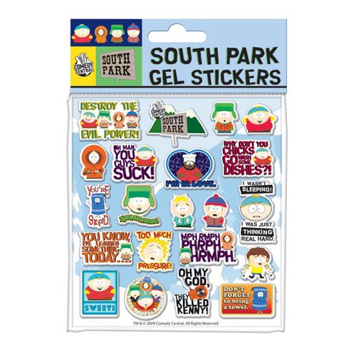South Park Gel Stickers von Pyramid International