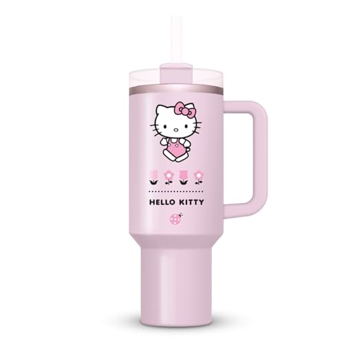 PYRAMID Flasche Hello Kitty Mit Strohhalm 1180 Ml von Pyramid International