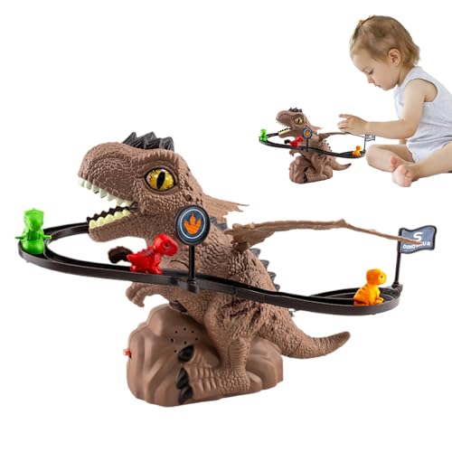 Climbing Dinosaur Toy | Dinosaur Escalator Toy | Interactive Dinosaur Toy | Birthday Dinosaur ,Bonding Boys and Girls, It's the Great Present to Bring Thrilling Fun with 11.81x10.63x8.27 Inches von Pzuryhg