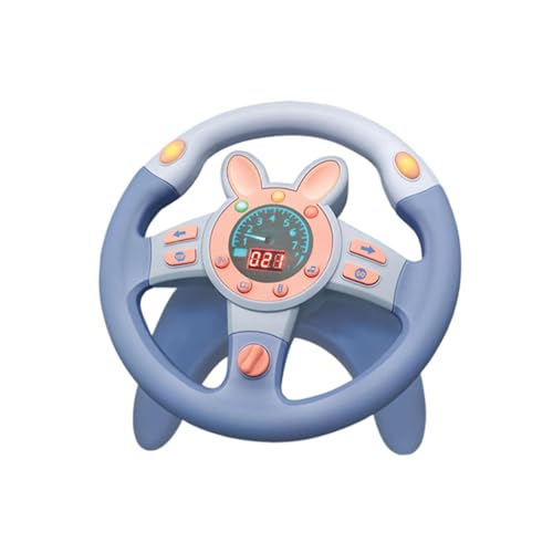 Interactive Driving Toy, Kids Steering Wheel, Car Steering Wheel, Sensory Travel Toy, Learning Steering Wheel, Toy Steering Wheel with Lights, Toy Steering Wheel with Sound, Car Sensory Toy for Kids von Pzuryhg