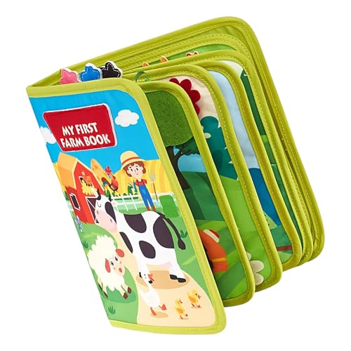 Pzuryhg Beschäftigungsspielzeug, 3D Bauernhof Szene Activity-Buch Für Kinder, Aktivitätsbrett Feinmotorik Training Leises Spielzeug Für Kindergartenkinder Zuhause Wohnzimmer Schlafzimmer Reisen Pzuryhg Beschäftigungsspielzeug, 3D Bauernhof Szene Activity-Buch Für Kinder, Aktivitätsbrett Feinmotorik Training Leises Spielzeug Für Kindergartenkinder Zuhause Wohnzimmer Schlafzimmer Reisen von Pzuryhg