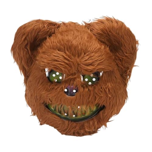 Pzuryhg Halloween-Maske, gruselige Halloween-Maske, blutige Hasenmaske gruselig, pelzige Kaninchenmaske, elastische Horror-Gesichtsmaske für Erwachsene Kinder, lustige Maske für Halloween, Karneval Pzuryhg Halloween-Maske, gruselige Halloween-Maske, blutige Hasenmaske gruselig, pelzige Kaninchenmaske, elastische Horror-Gesichtsmaske für Erwachsene Kinder, lustige Maske für Halloween, Karneval von Pzuryhg
