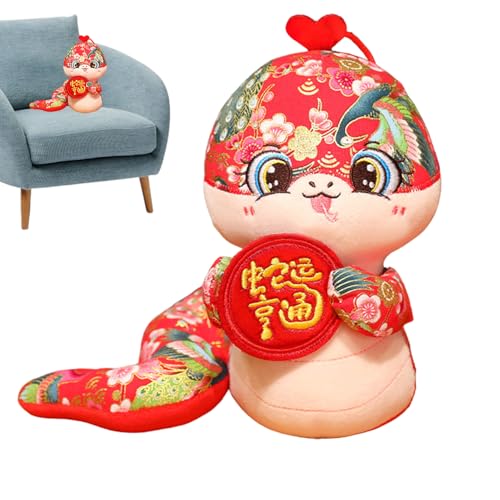Pzuryhg Plush Snake Toy, Soft Stuffed Animal Doll, 24cm Standing Snakes Mascot for 2025, Cute Plush Figure for Living Room, Bedroom, Desk, Collectible Gift for Kids, Snake Year Decoration Pzuryhg Plush Snake Toy, Soft Stuffed Animal Doll, 24cm Standing Snakes Mascot for 2025, Cute Plush Figure for Living Room, Bedroom, Desk, Collectible Gift for Kids, Snake Year Decoration von Pzuryhg