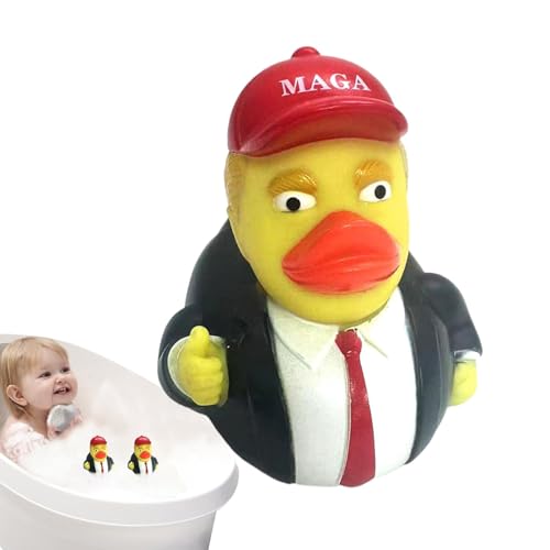 Pzuryhg Rubber Ducks, Rubber Ducks Bath Toys, Rubber Ducks Novelty Baby Bath Toy, Funny Rubber Ducks Duck 2024 America Election Voting Ducks, Squeak Bath Duck Baby Bath Duckies, Car Decorations von Pzuryhg