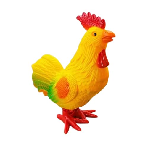 Spring Wind-Up Duck Toy | Creative Jumping Wind-Up Duck for Kids | Interactive Duck Toy for Children | Fun Stimulation Wind-Up Toy for Hours of Entertainment von Pzuryhg