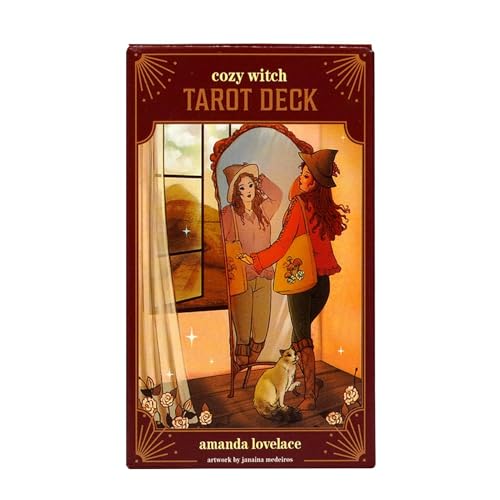 Pzuryhg Tarot Cards, Divination Tarot Deck, 78 Cards Tarot, Oracle Tarot Cards, Entertainment Board Game, Engaging Cards Tarot Deck for Family and Friends Gatherings von Pzuryhg