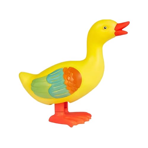 Spring Wind-Up Duck Toy | Creative Jumping Wind-Up Duck for Kids | Interactive Duck Toy for Children | Fun Stimulation Wind-Up Toy for Hours of Entertainment von Pzuryhg